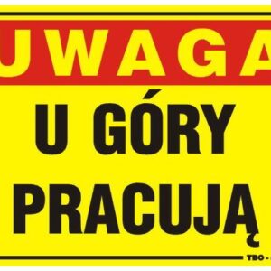 TABLICA 35*25CM UWAGA! U GÓRY PRACUJĄ