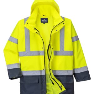 KURTKA OSTRZEGAWCZA OCIEPLANA S766YNR HI-VIS 5W1 L