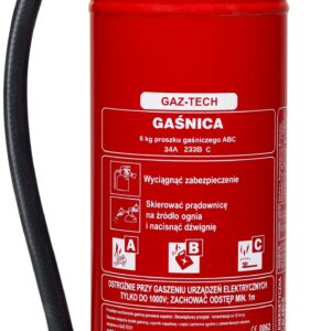 GAŚNICA PROSZKOWA 6KG