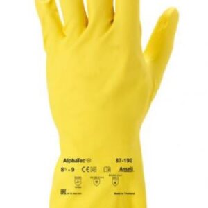 RĘKAWICE GUMOWE ANSELL ALPHATEC 87-190 ROZMIAR S