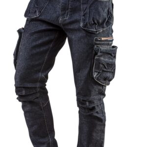 SPODNIE ROBOCZE 5-KIESZENIOWE DENIM ROZMIAR M