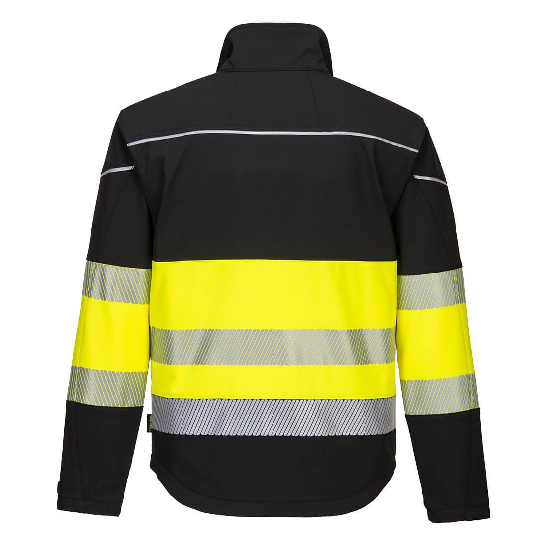 KURTKA OSTRZEGAWCZA SOFTSHELL PW375BKY ROZMIAR XXL - obrazek 2