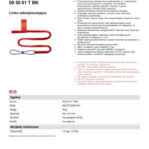 LINKA ZABEZPIECZAJĄCA 1.5M