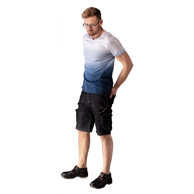 KRÓTKIE SPODENKI DENIM ROZMIAR XL - obrazek 4