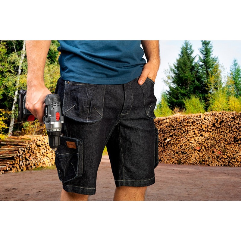 KRÓTKIE SPODENKI DENIM ROZMIAR XXL - obrazek 6