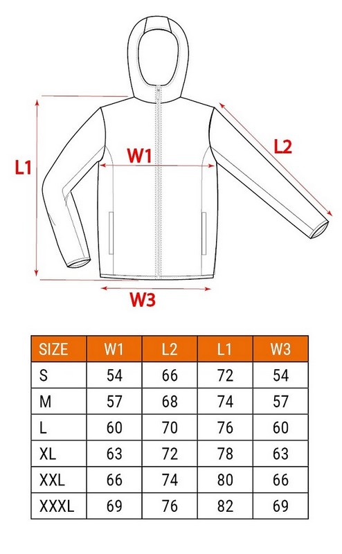 KURTKA 3W1, MEMBRANA 10000 PREMIUM, ROZMIAR XXXL - obrazek 4