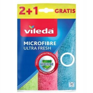 VILEDA ŚCIERKA MIKROFIBRA ULTRA FRESH 2+1GRATIS