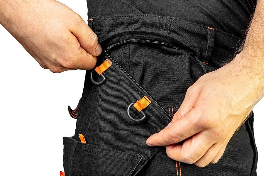 SPODNIE ROBOCZE HD SLIM ODPINANE KIESZENIE ROZMIAR L - obrazek 5