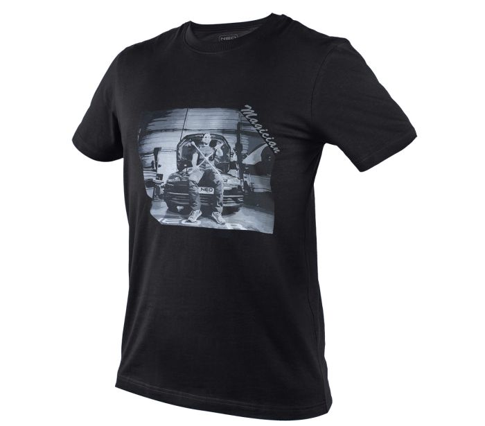 T-SHIRT Z NADRUKIEM MECHANIK ROZMIAR XXL