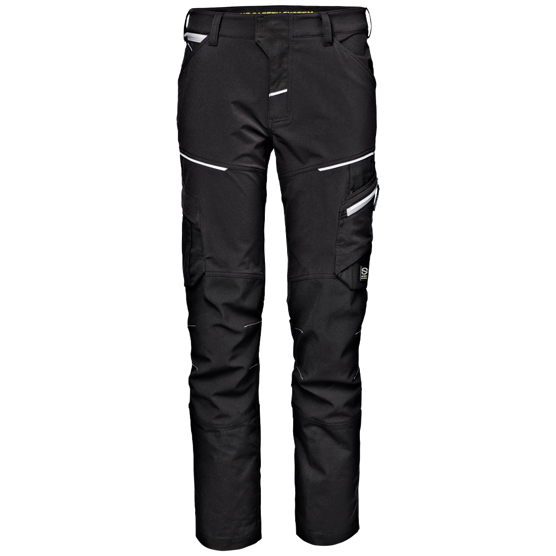 SPODNIE DO PASA SIR GEMINI GUARD, CZARNE, ROZMIAR 54