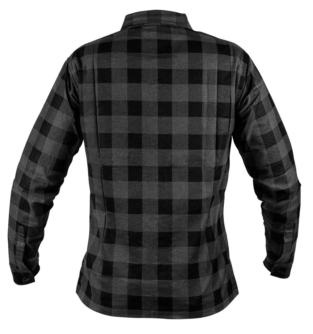 KOSZULA FLANELOWA SZARA ROZMIAR XXL - obrazek 2